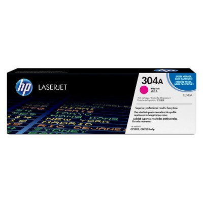 HP 304A (CC533A) Magenta - Authentique